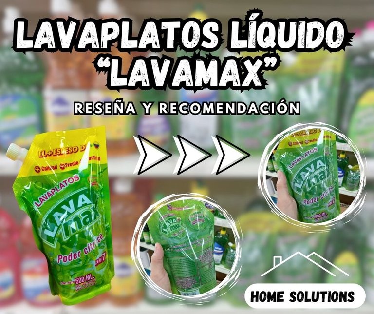 Lavaplatos líquido "Lavamax" | Reseña y recomendación [ESP-ENG]