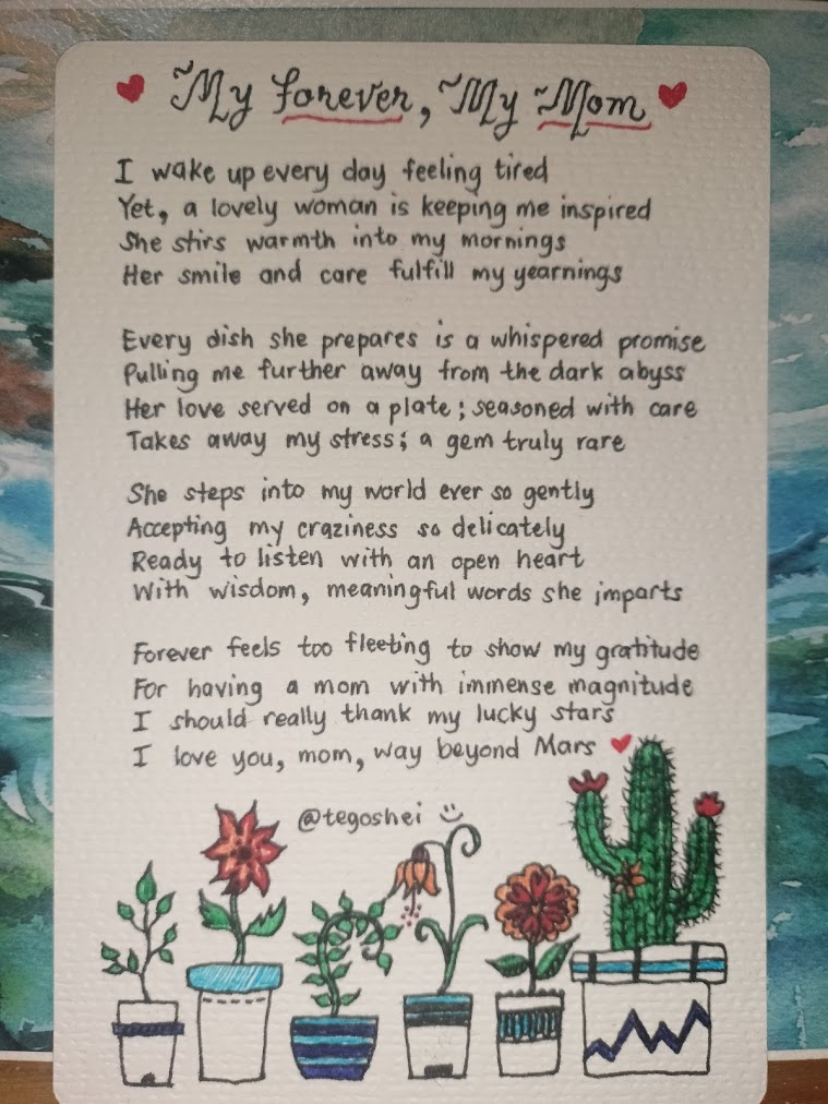 My Forever, My Mom (an original poem)
