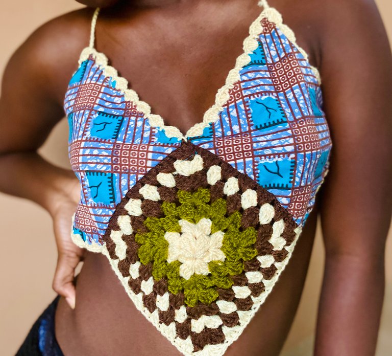 Making A Beach Top From Grandma’s Old Cloth