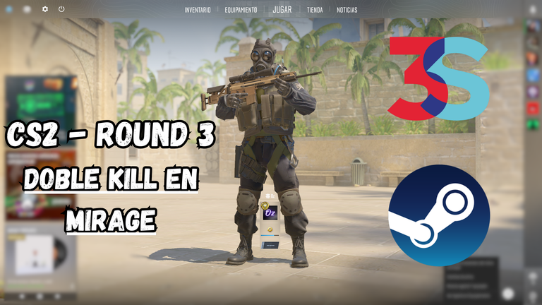 CS2 - ROUND 3 / Doble kill en Mirage