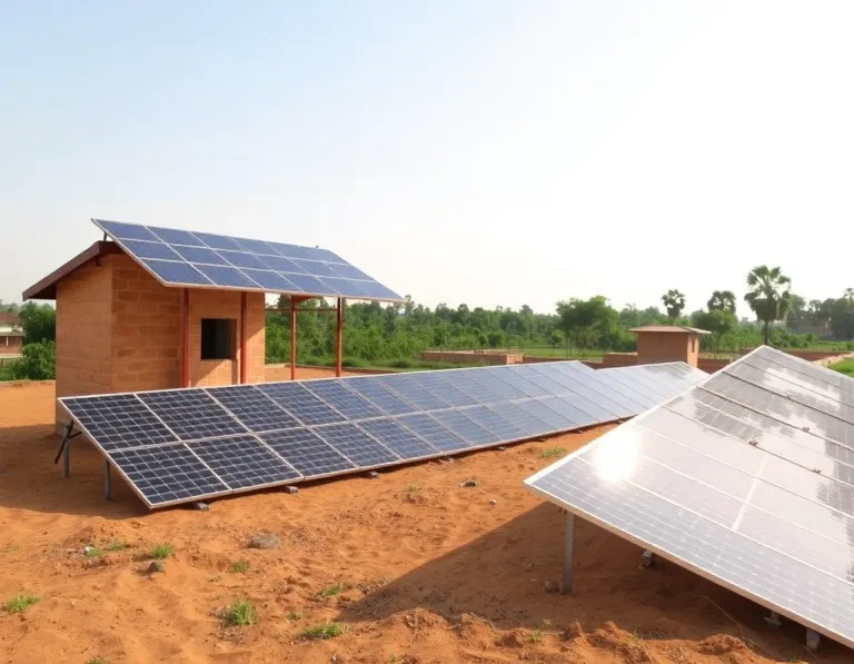Increase in the use of solar power in India