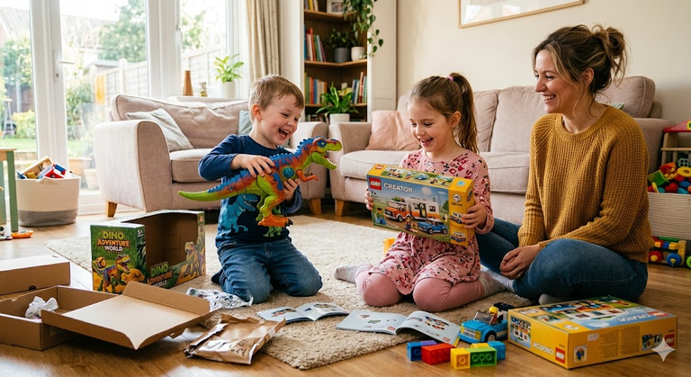 Spending money on kid toys