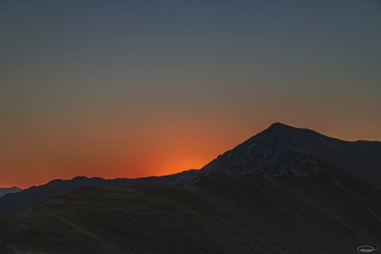 Before Sunrise in the Nock Mountains (Nockberge) - Johann Piber