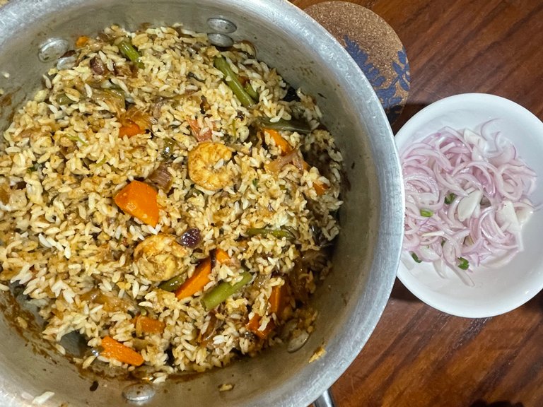 Prawns Biryani