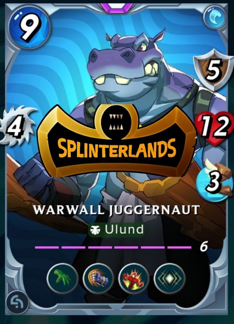 A Memorable Battle Victory Story Using Warwall Juggernaut Card