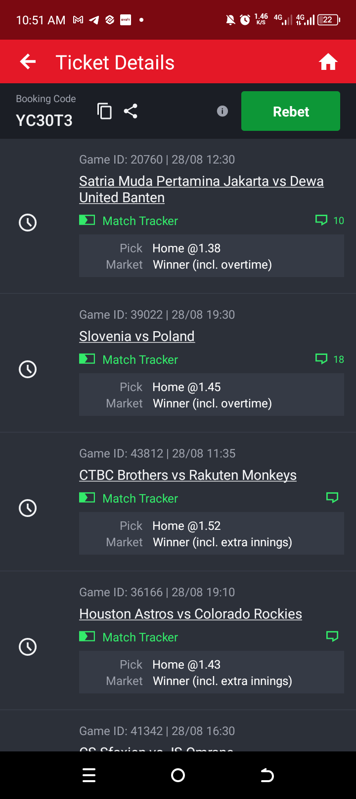 Mix sport trial 
