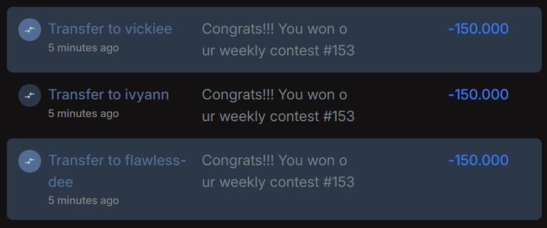 Ecency Points rewards QC Contest 153