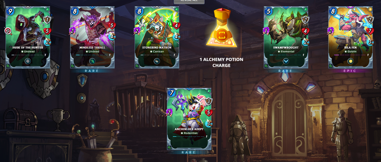 Una Épica en los cofres #splinterlands