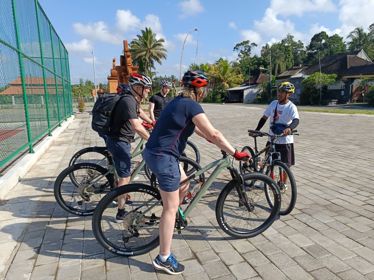 Cycling Through Serene Bongkasa Village