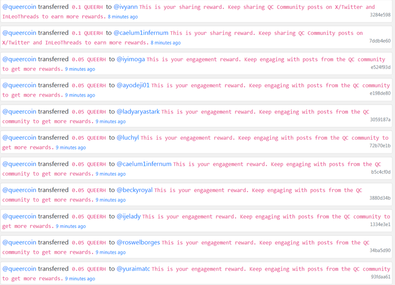 engagement and sharing rewards contest 136