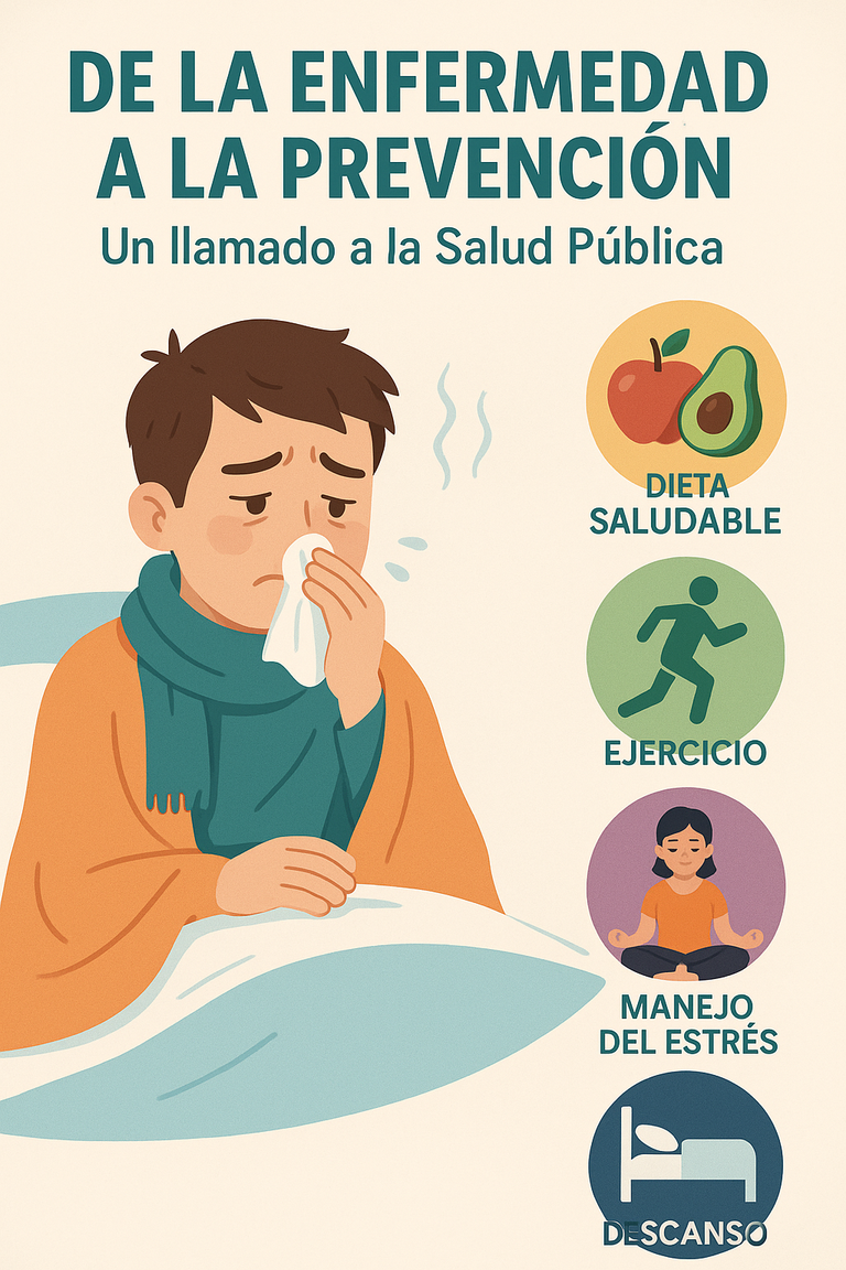 Mensaje diario de 5 minutos. De la Enfermedad a la Prevención. Un llamado a la Salud Pública. Esp/En.