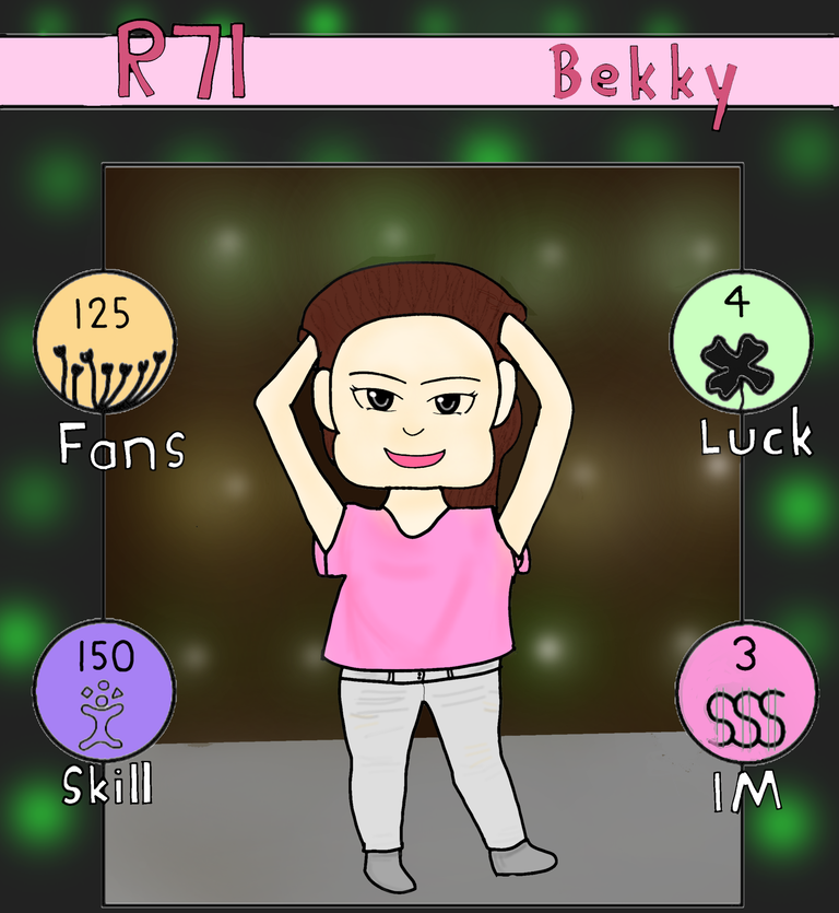 Drawing R71 Bekky For Rising Star Game
