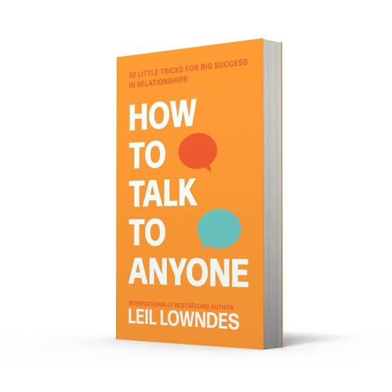 How to Talk to Anyone Book Review.
