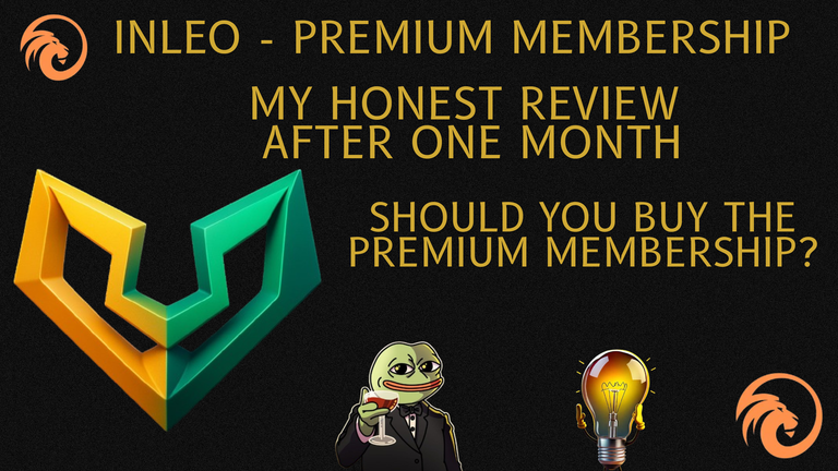 Inleo Premium Membership - My Review after a month - Everything you need to know if you are still in doubt!