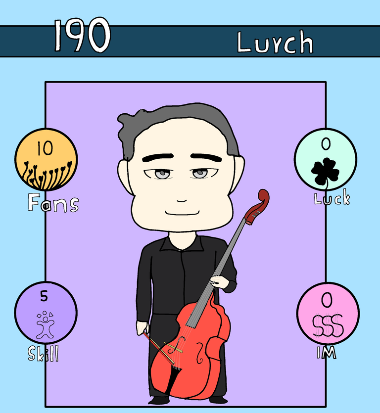 Drawing 190 Lurch For Rising Star Game