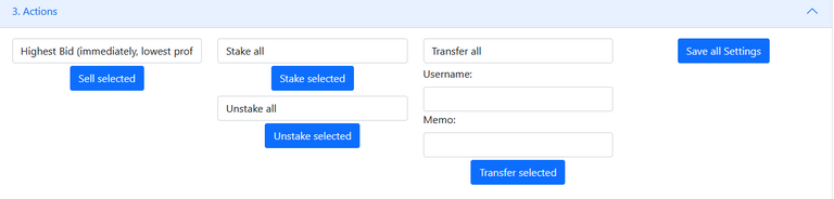 Update send,stake,unstake multiple Token - sende,stake und unstake mehrere Token auf einmal