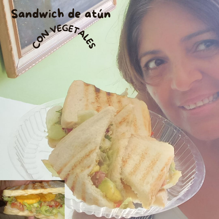 [ENG|ESP] Foodie Contest: Healthy tuna sandwich🥪 with vegetables  -Recipe-