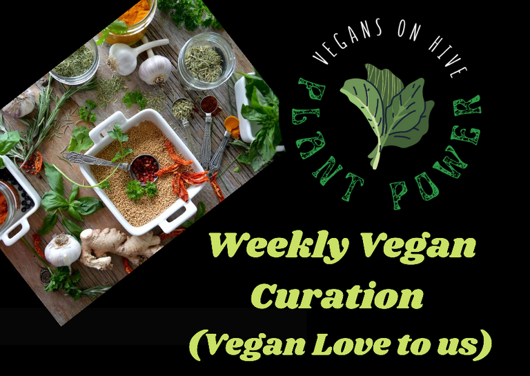 Weekly Vegan Curation # 46 (Vegan Love to us)