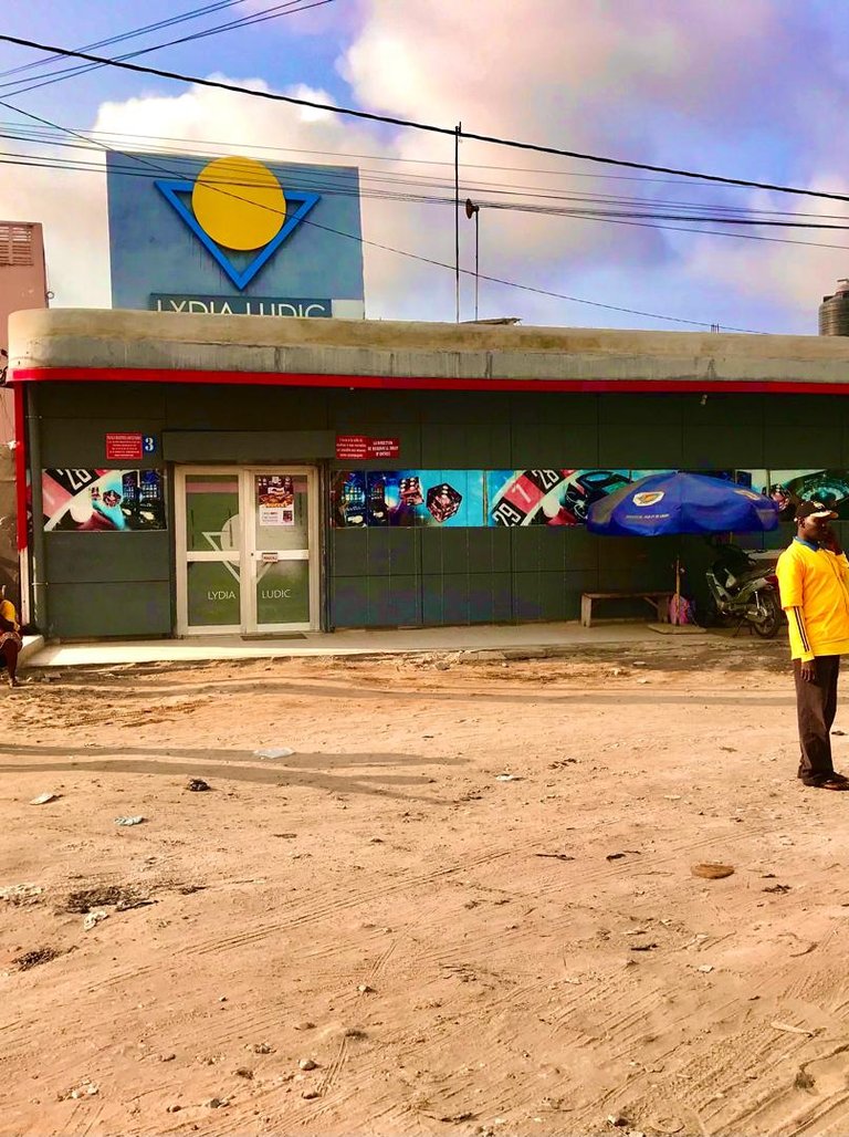 The Lydia Ludic games room, opposite the Place of red star
