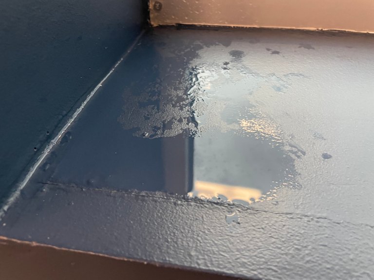 window frame leak