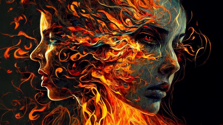 Egos on Fire - Original Poetry by Krisz Rokk