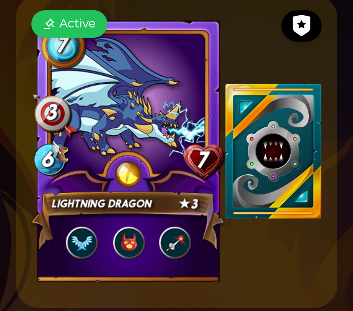 🔥 Ahonex Market  Splinterlands NFT: Lightning Dragon, Soul Strangler and Molten Ash Golem.