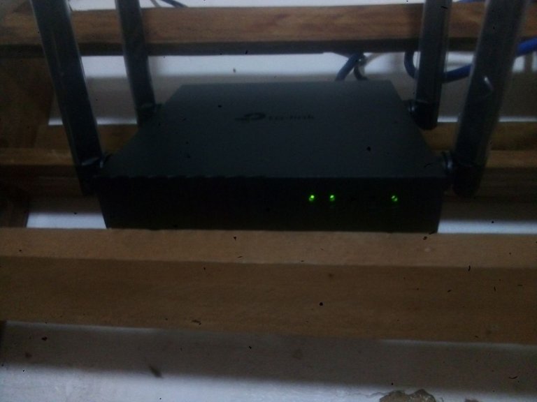 El mueble para el router