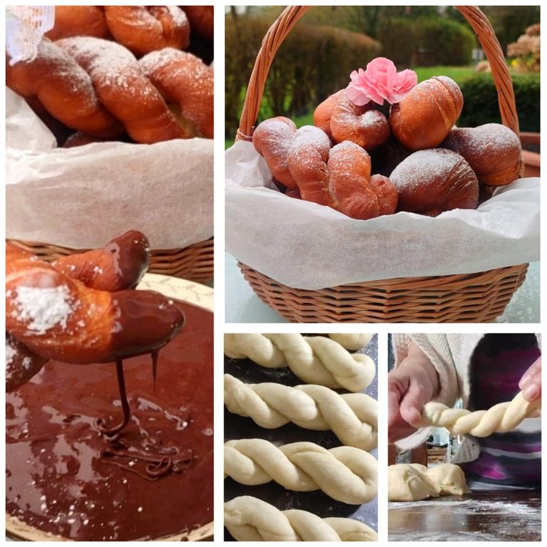 Delicious Homemade Twisted Doughnuts for Sharing Joy