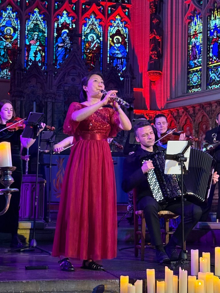 Like, when was the last time you heard the Beyonce of oboists? Well, here she is, Mana Shibata. 
