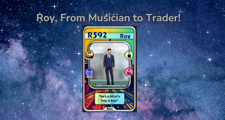 ⭐Roy, From Musician to Trader+ Rising Star Opening Pack + Stats⭐