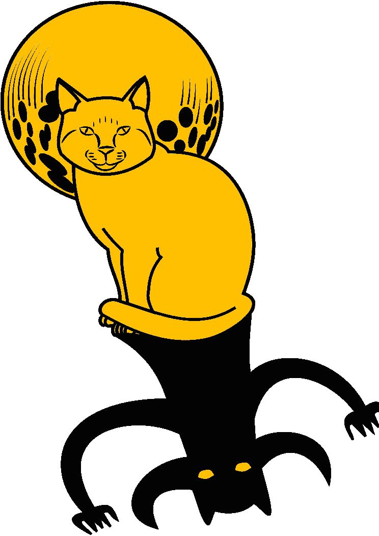 ostensible_cat_design_vector_logo_black_and_orange_with_white_background.png