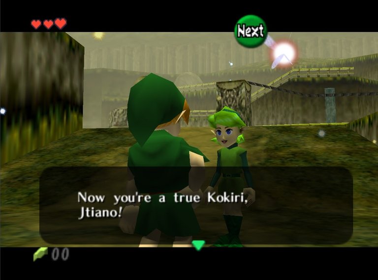 Convirtiendome en un Kokiri, a travez de Link