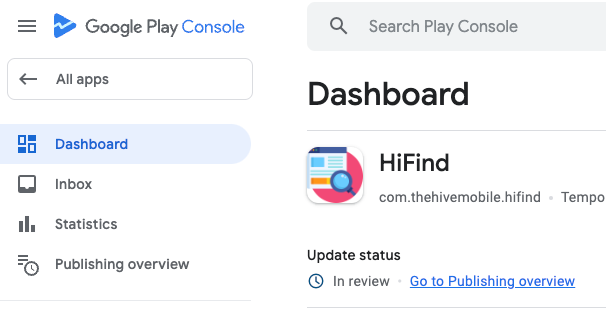 2024-09-20 - HiFind is going to get listed on Google Play Store