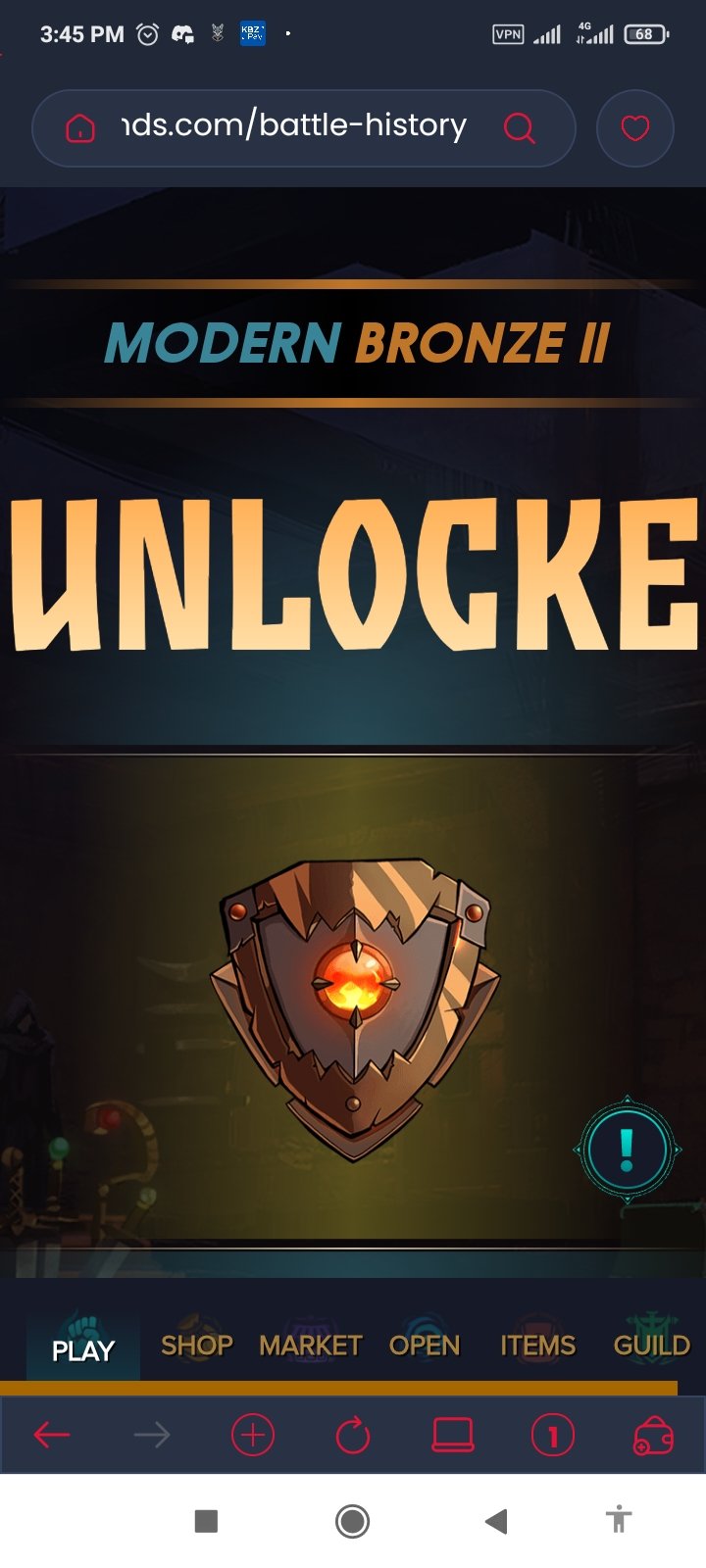 I Reached Bronze II League In Splinterlands Game