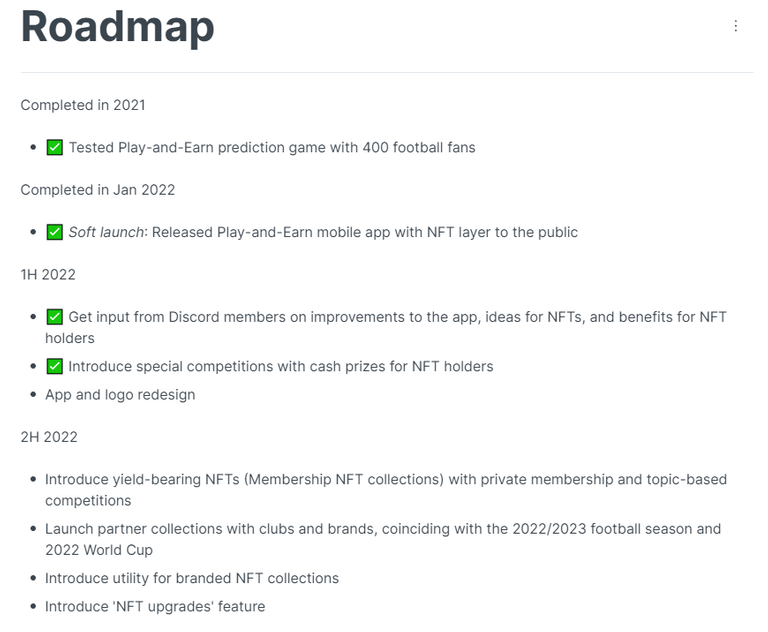 roadmap