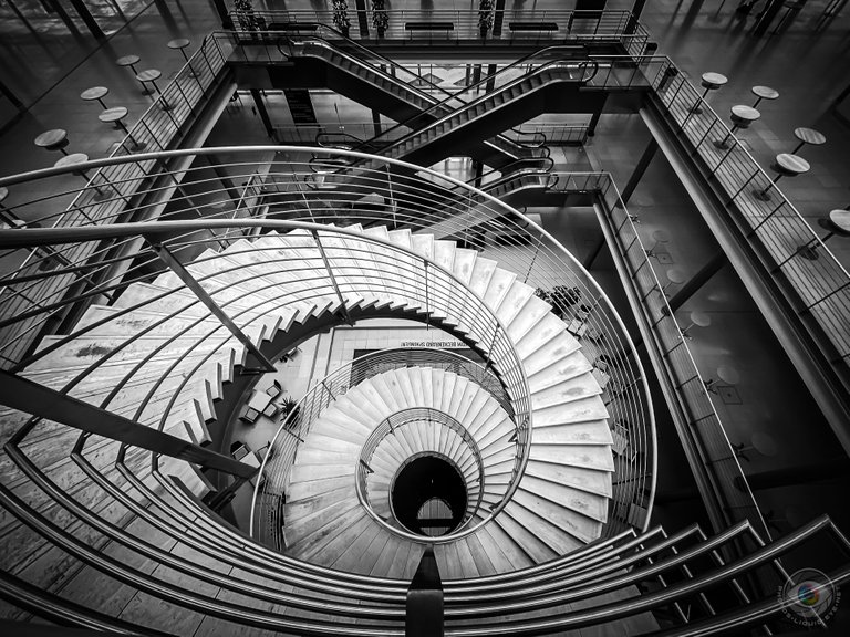 Congress Center Leipzig Atrium Staircase