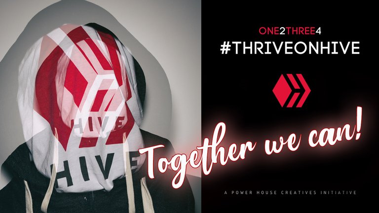 One2Three4 ThriveOnHive - together we can