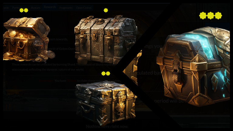 Completing every single Quest in Golem Overlord and Battle Log ratio for last 200 battles in Terracore