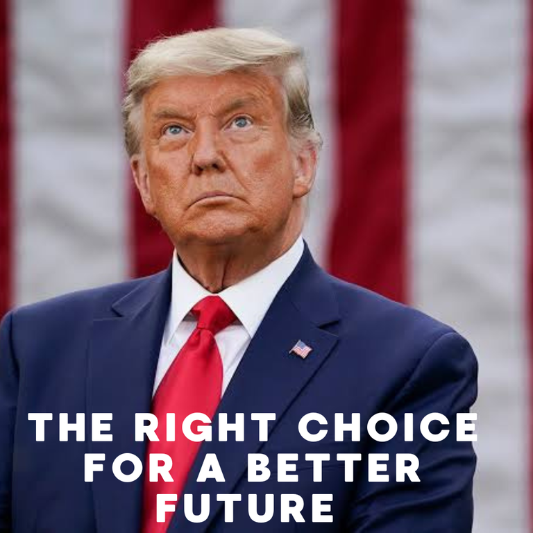 Donald Trump: The Right Choice For A Better Future 