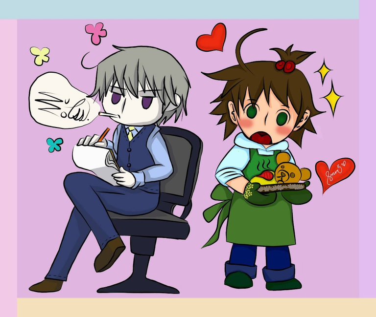 FanArt Collab #02: Junjou Romantica (with @suezoe)