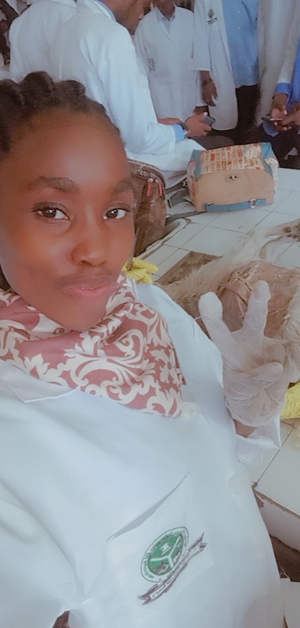During one of our anatomy practicals