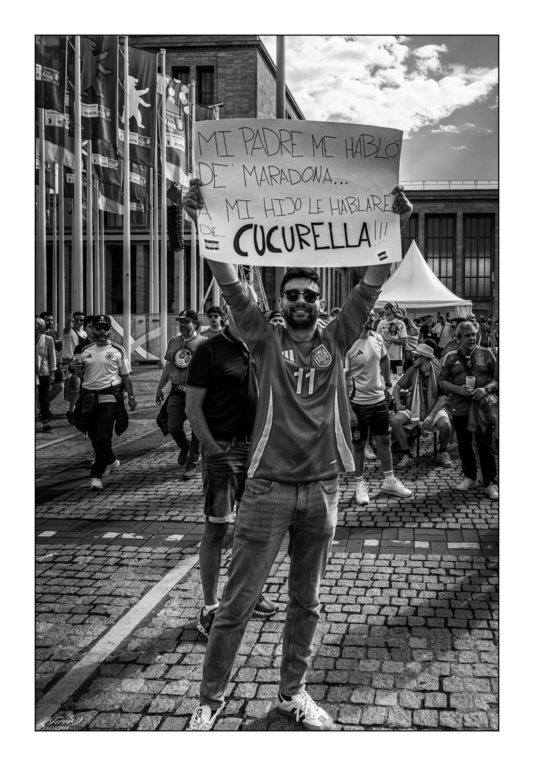 3. Fans with Posters