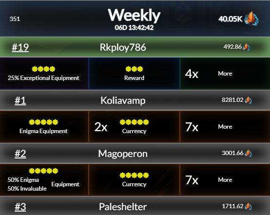 Golem Overlord & Terracore - I made it to Top 60 in Weekly Leaderboard and we are improving already!