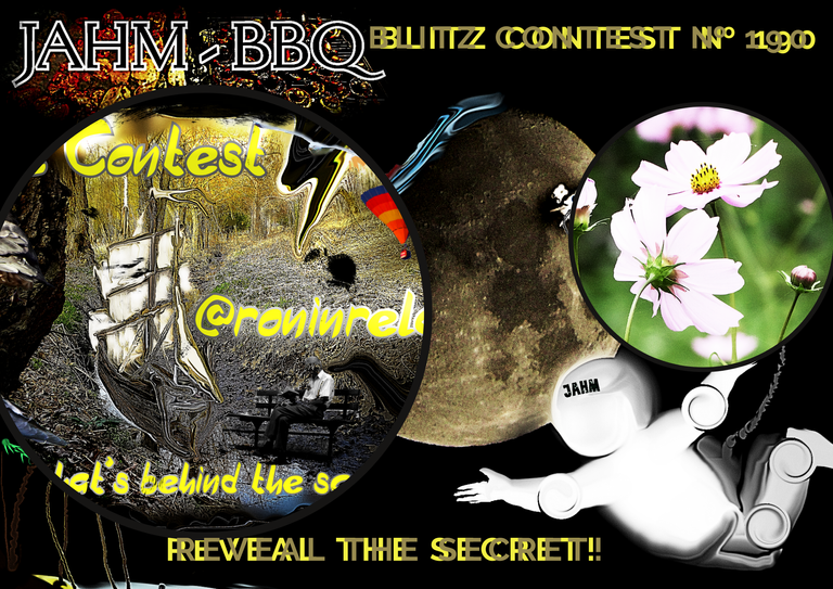 Blitz Contest № 190 (№ 141 - Third Chance) - Guess what's behind the scenes - Prize 50 Ecency Points 2 CTP 10 PAL 10 SPT coin in liquid - Show me the extra flower in this photo!