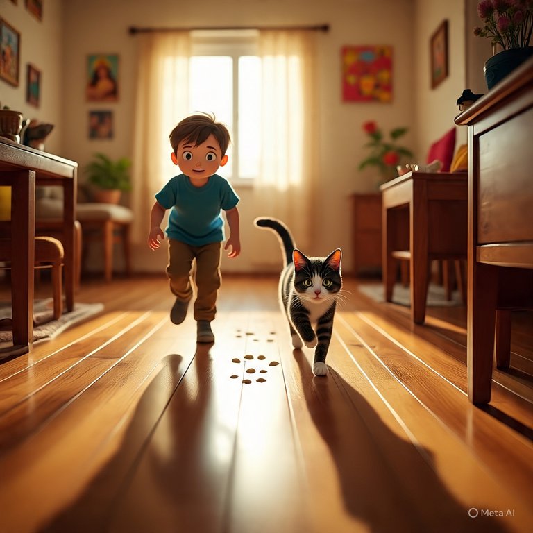 Follow the cat