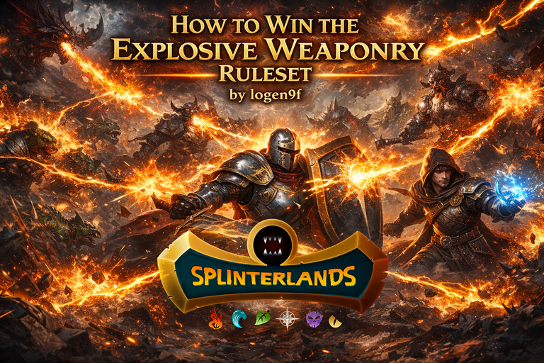 My Strategy in the Explosive Weaponry Ruleset