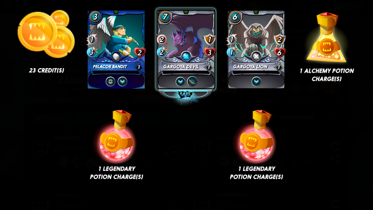 My 7 loot chests from the Season's Rewards
