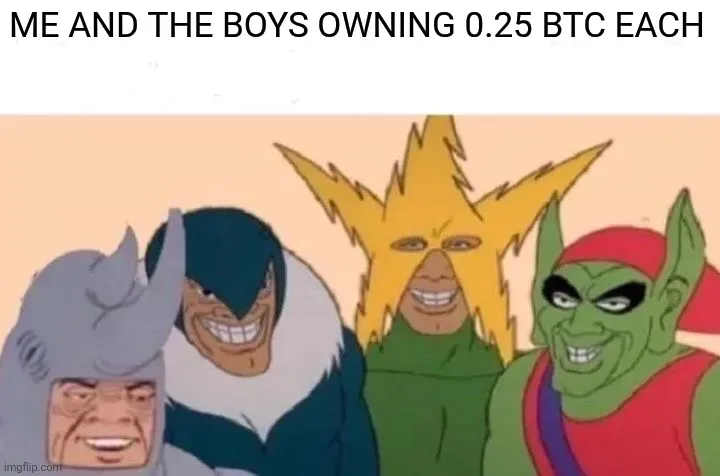 I wish i had so many BTC