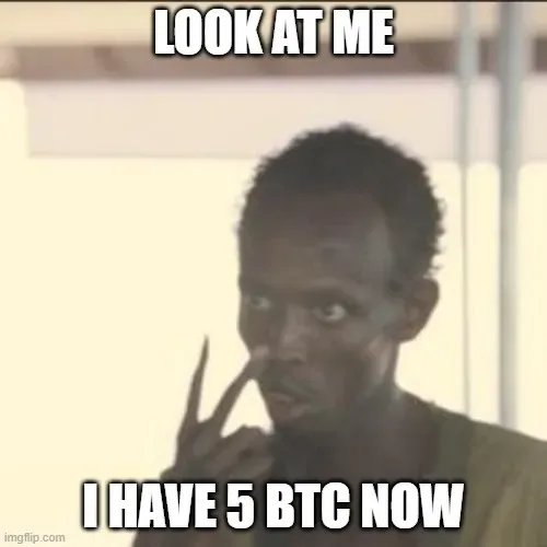 Not sure you have 5 btc right now, would you still particicpate is these silly meme contest  ? 