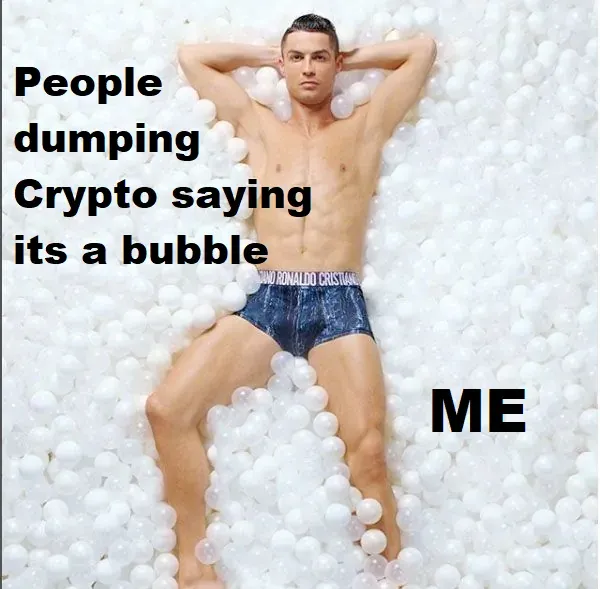 Crypto is a bubble